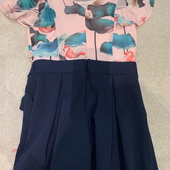 Baker by Ted Baker girls one piece romper dress 8y - Picture 3 of 11